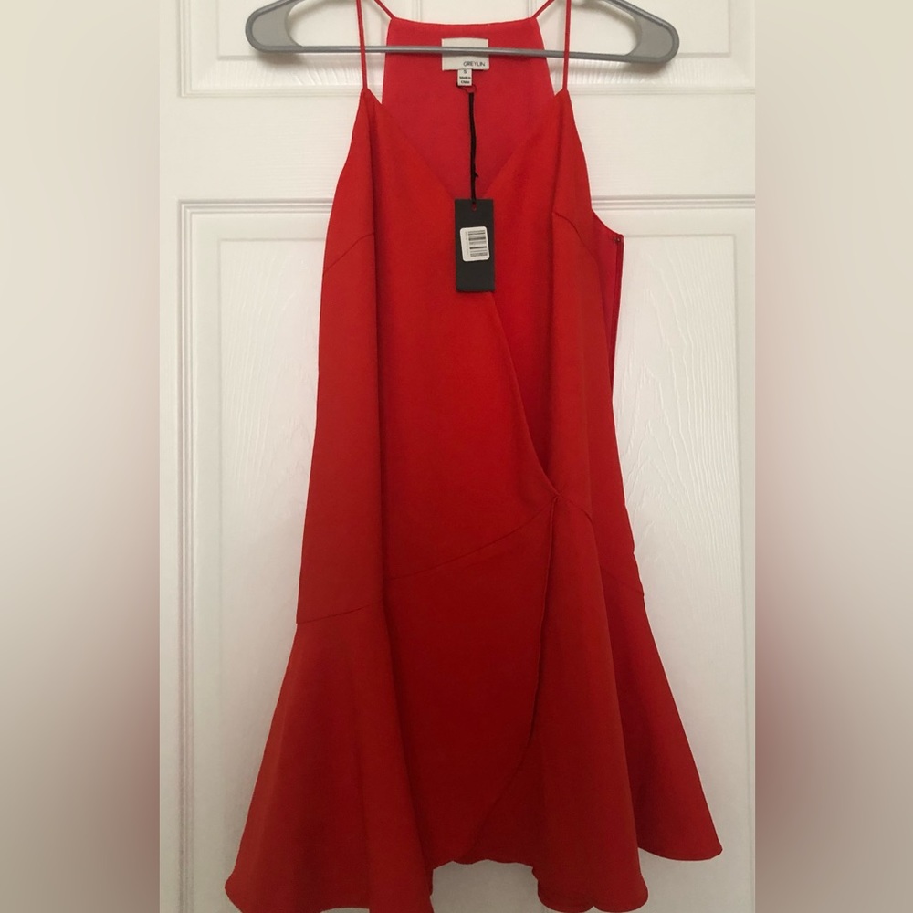 Beautiful red dress tag still on